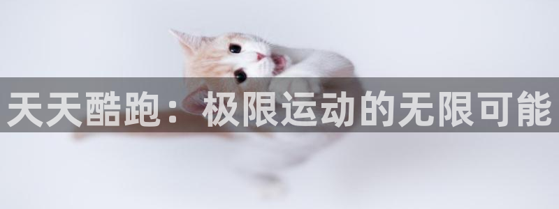 长征娱乐app下载地址：天天酷跑：极限运动的无限可能